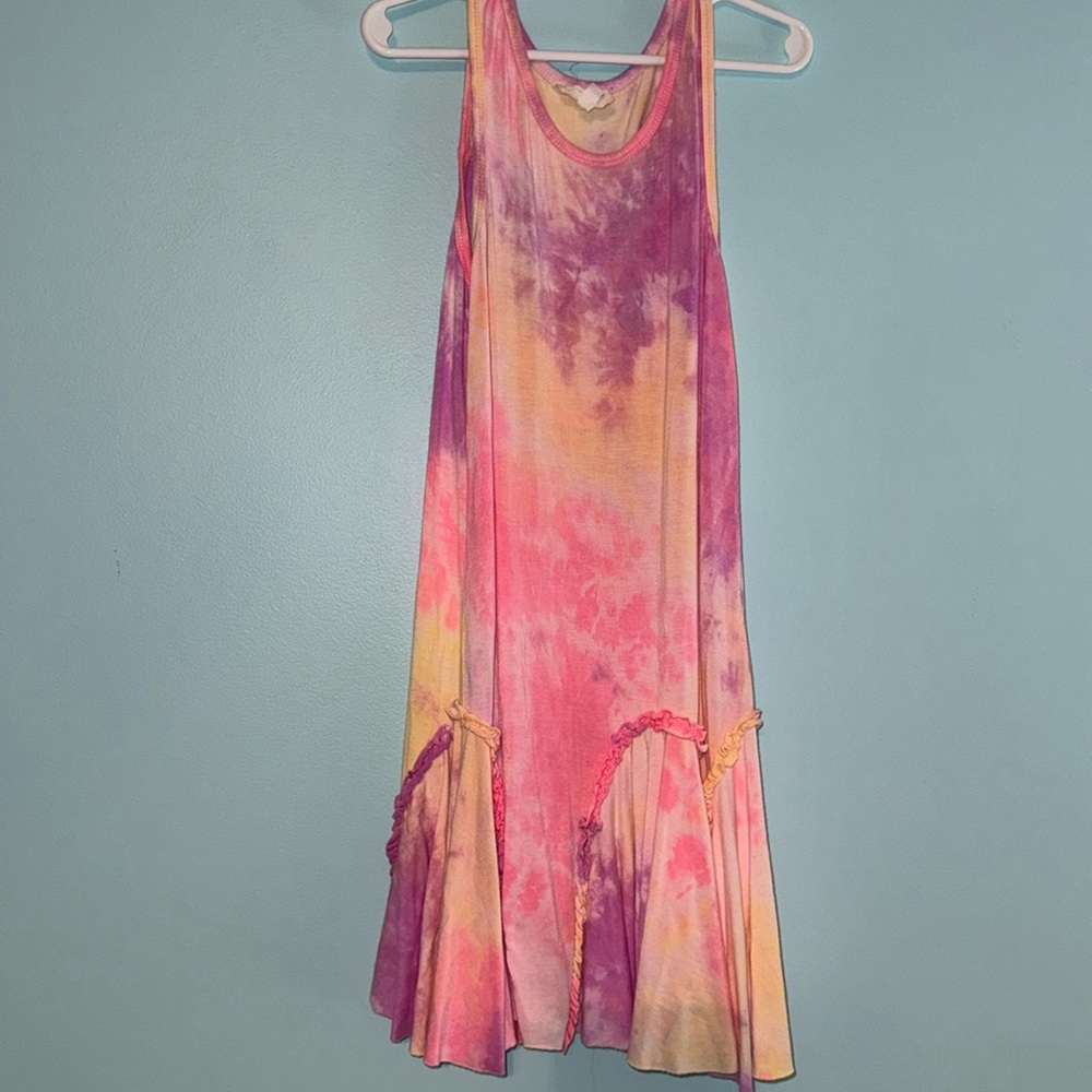 Girls Hannah Banana tie dye dress size 7